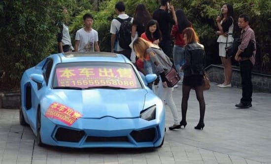 Pofátlan hamisítás: Hyundaiból fabrikáltak Lamborghinit Kínában – fotók
