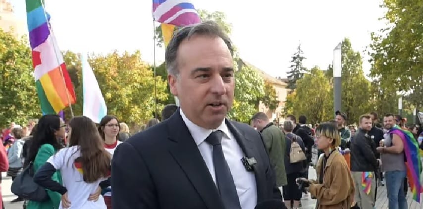 David Pressman is felvonult a Pécs Pride-on