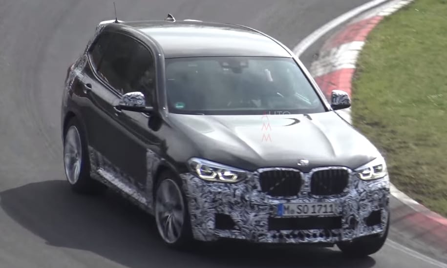 Kémvideón az új BMW X3 M - 475 lóerős lesz a legdurvább változat