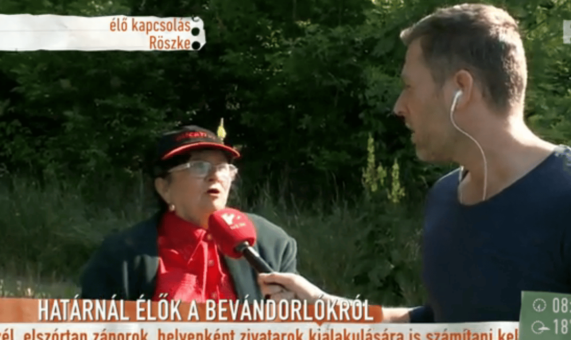 Menekültfaló Irénke nénit futtatta a TV2 - elnézést kért a riporter