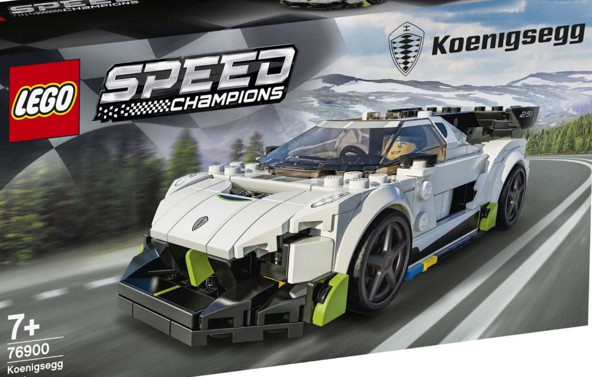 Az 1600 lóerős új Koenigsegg is bekerült a Lego 2021-es kínálatába