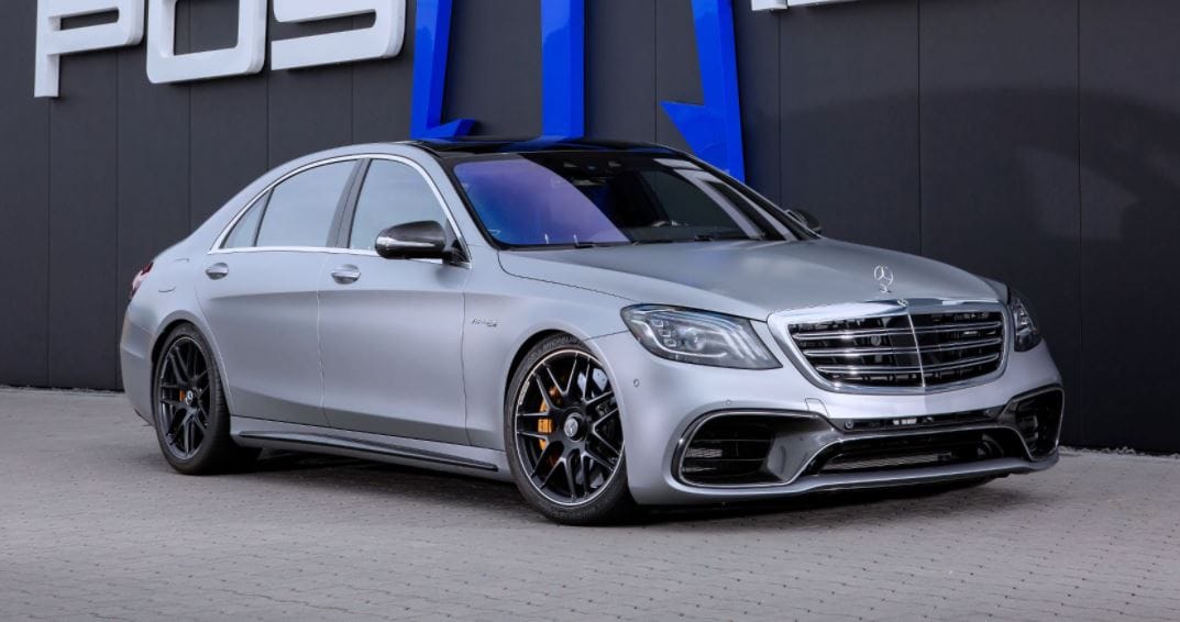 940 lóerővel nem nagyon van ellenfele ennek a Mercedes-AMG S63-nak