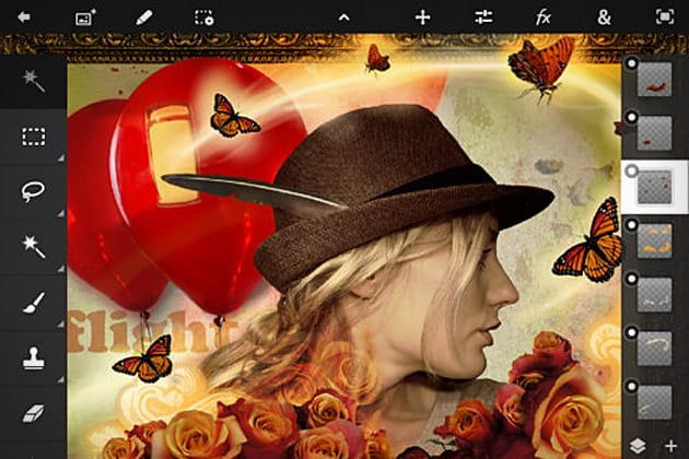 Photoshop applikáció tablethez, a megszállott grafikusoknak