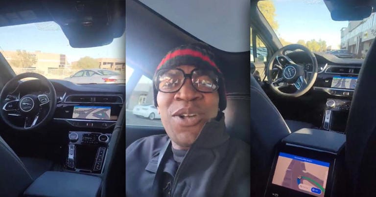 Végtelen körözésbe kezdett egy sofőr nélküli taxi a csapdába került utasával – videó