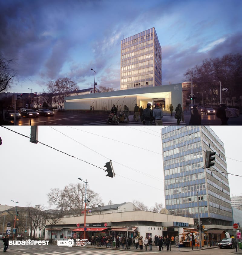 Így nézhetnek majd ki a 3-as metró felújított állomásai – fotók