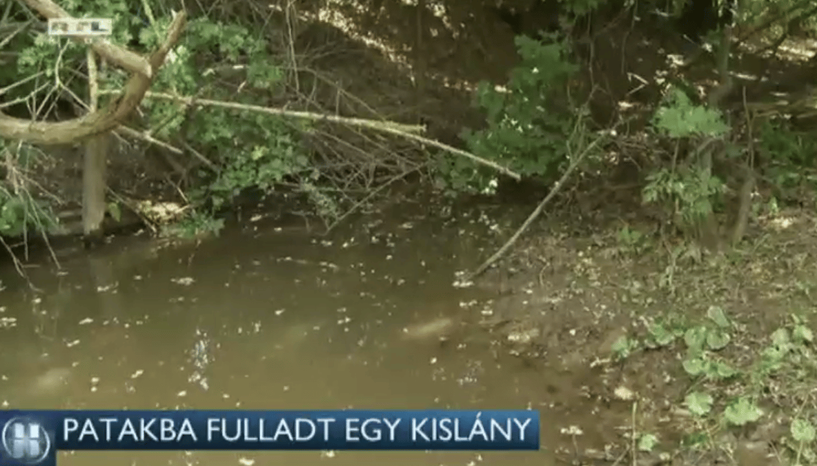 Patakba fulladt egy 3 éves kislány Bakonykútiban