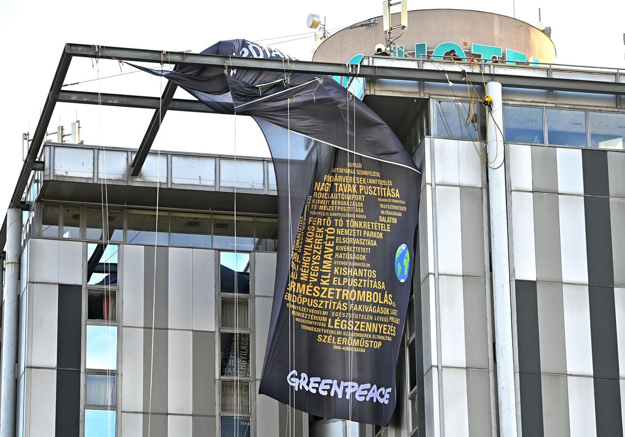 Greenpeace Magyarország: A kormány „álságos” környezetvédelmi expót tart, miközben nem is érdekli a környezetvédelem