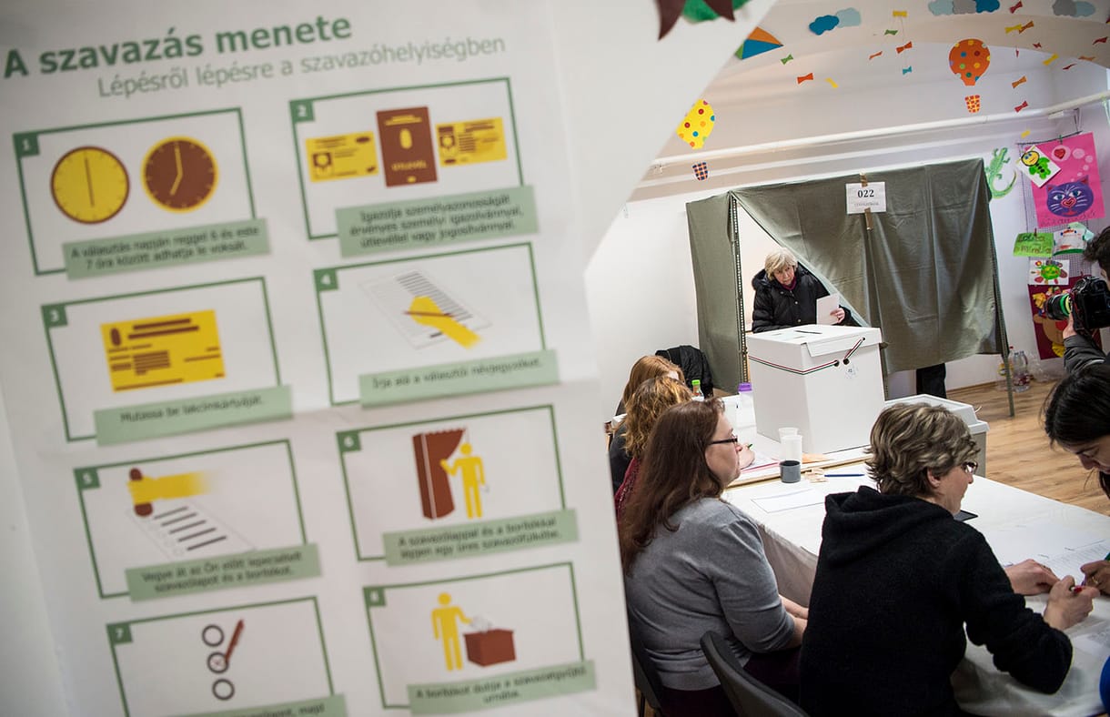 Csak éjfél körül várható előzetes eredmény