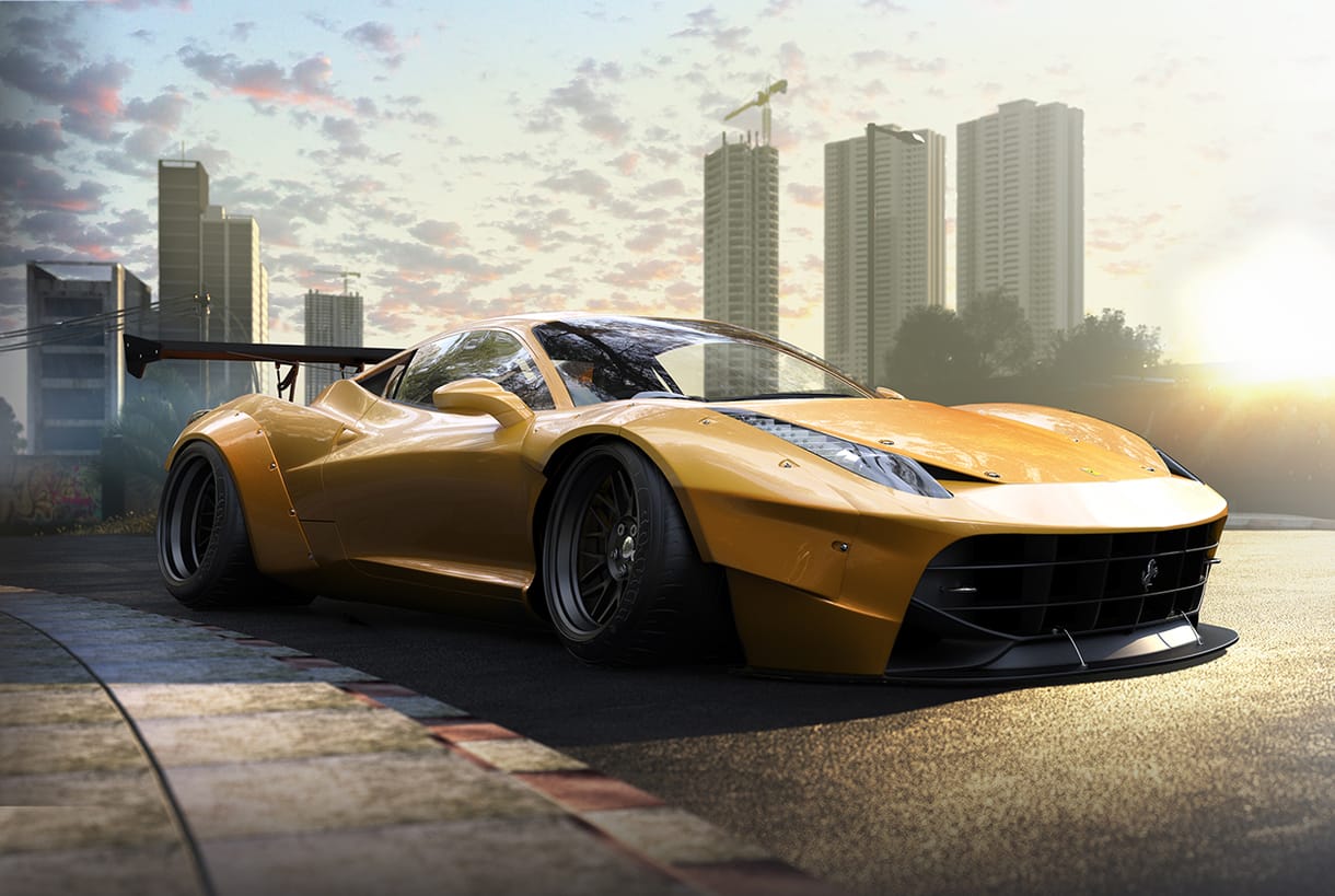 Ennél őrültebb Ferrari 458-at még biztosan nem látott