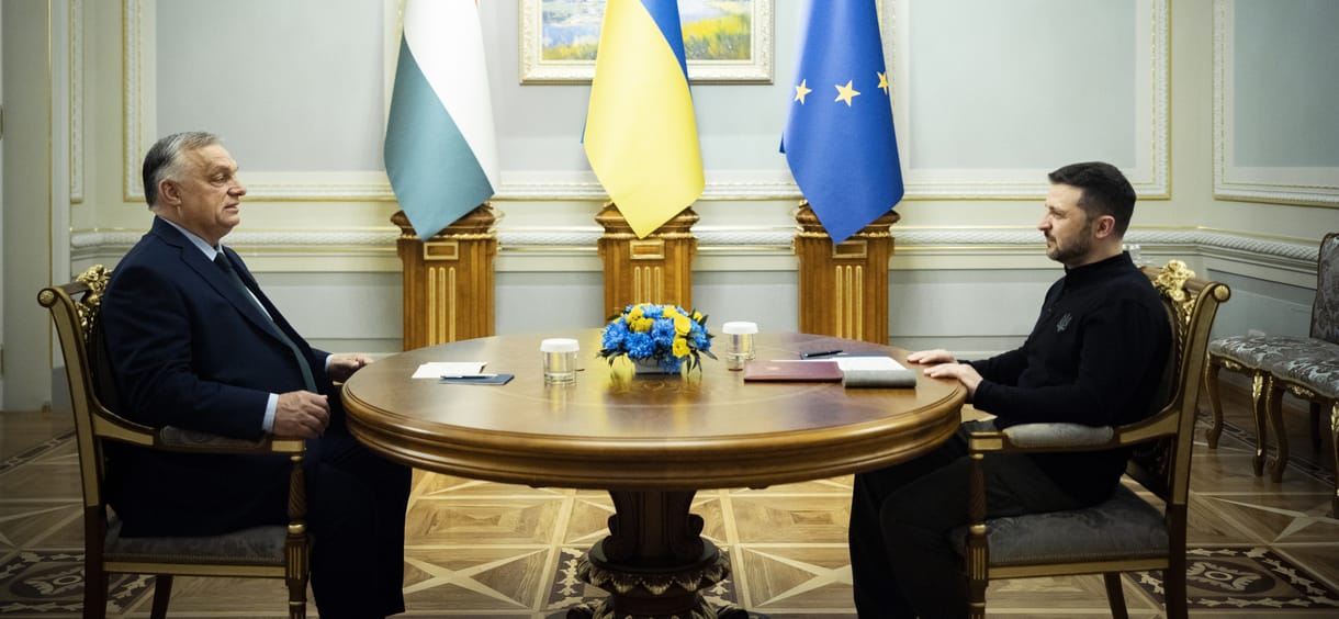Zelenszkij Orbán látogatásáról: „Megbeszéltük az igazságos és tartós béke felé vezető utat