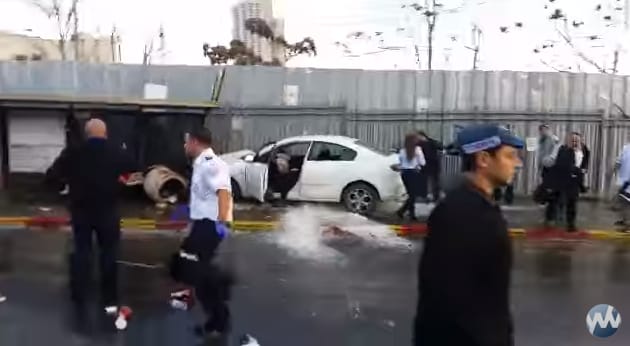 Videó: újabb véres gázolásos merényletet hajtottak végre Jeruzsálemben