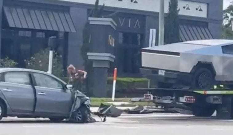 Egy koccanásnál is nagy erőfölényt mutat a Tesla Cybertruck – videó