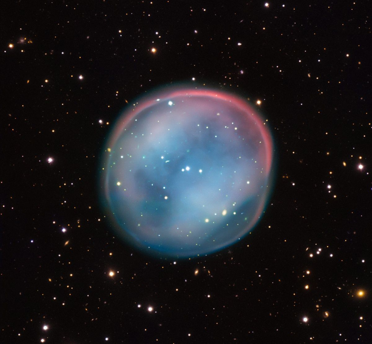 Megdöbbentő felvétel a négy fényév átmérőjű planetáris ködről
