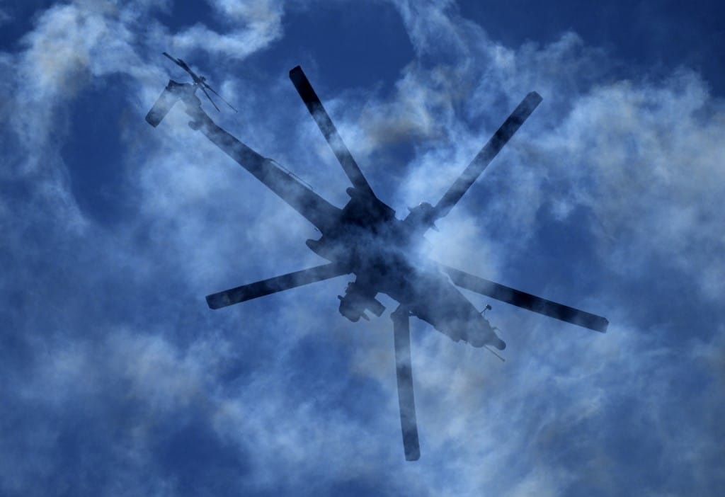 Lezuhant egy orosz katonai helikopter a Krím felett, mindkét pilóta meghalt