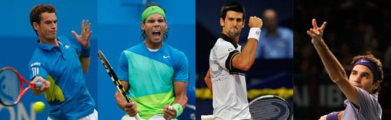A világ legjobb teniszezői Federer újabb rekordkísérlete ellen