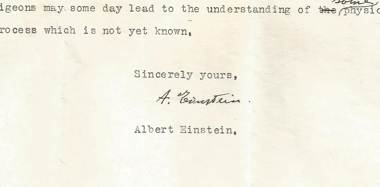 Előkerült Albert Einstein eddig nem látott levele