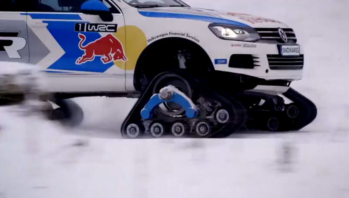 Már a Volkswagennek is van lánctalpas terepjárója – videó