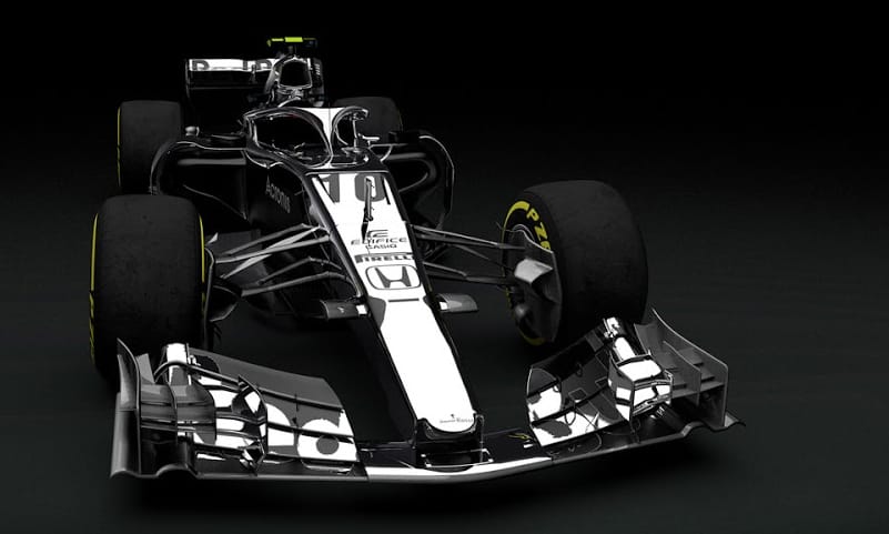 Csupa króm csillogó F1-autó – Önnek hogy tetszik?