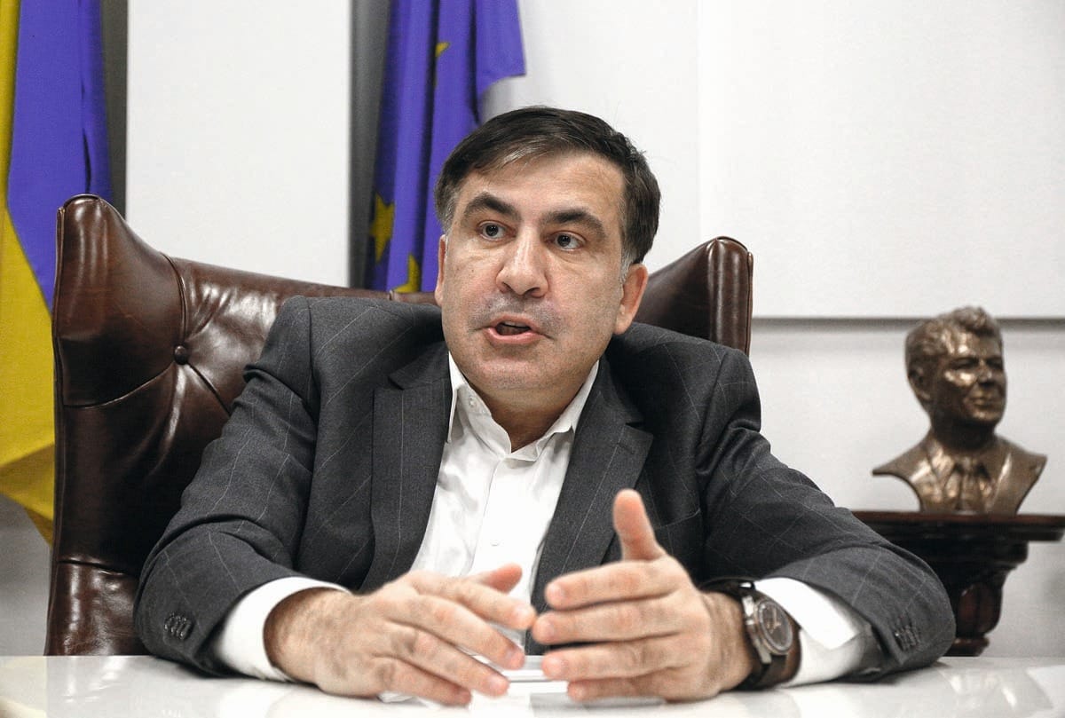Lengyelországba vitték az étteremből elrabolt Szaakasvilit