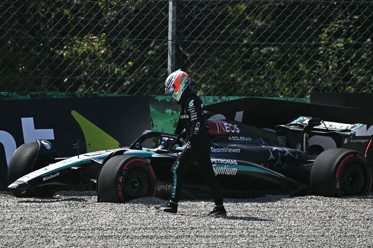 Első F1-es edzésén összetörte a Mercedest Antonelli