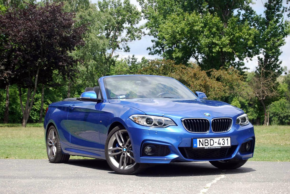 BMW 2-es Cabrio-teszt: bejön a bajor topless