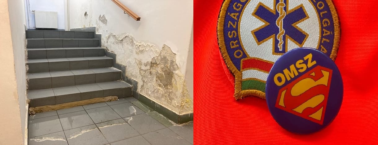 Már évek óta lerobbant állapotban volt a mentőállomás, amelynek vezetőjét egy focimeccs miatt mentették fel
