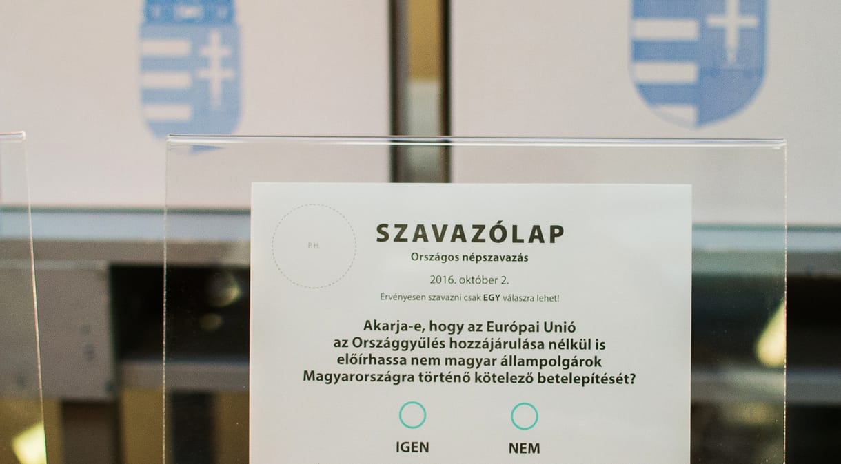 Népszavazás 2016: mindenki a részvételre figyel - percről percre