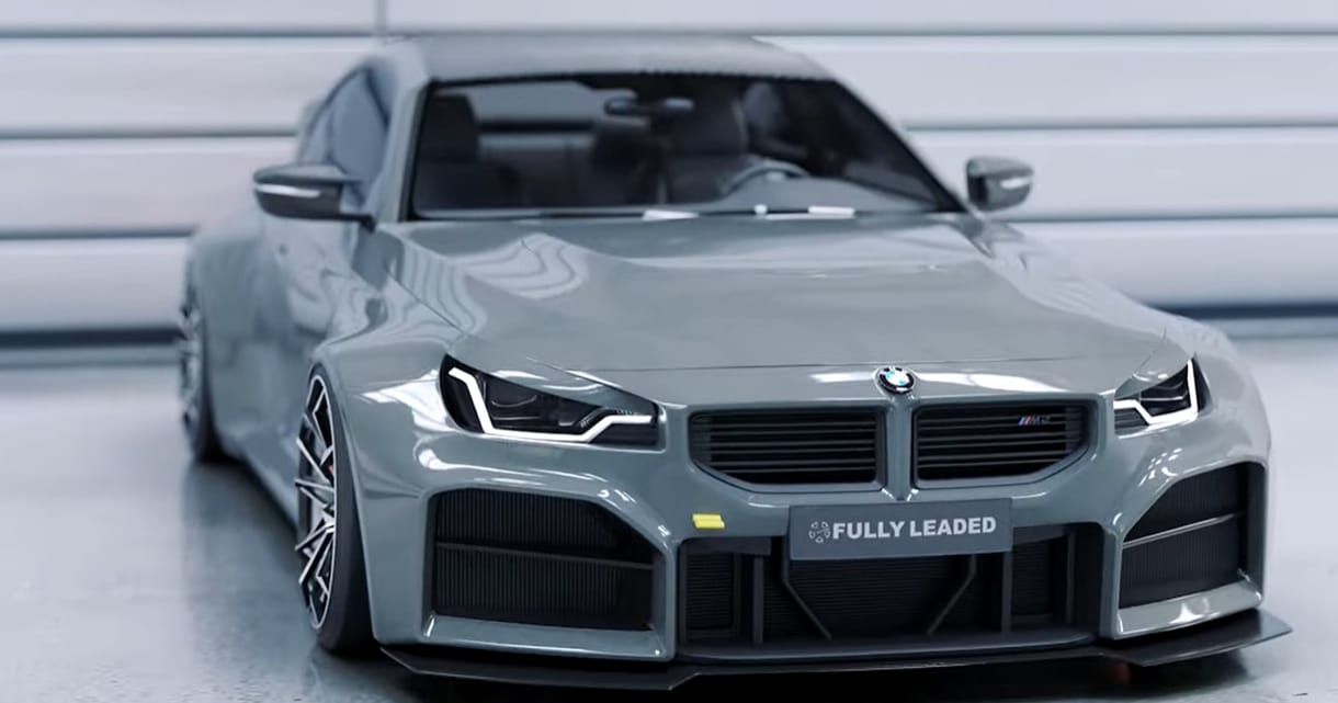 Szinte kéri az új BMW M2 ezt az agresszív stílust