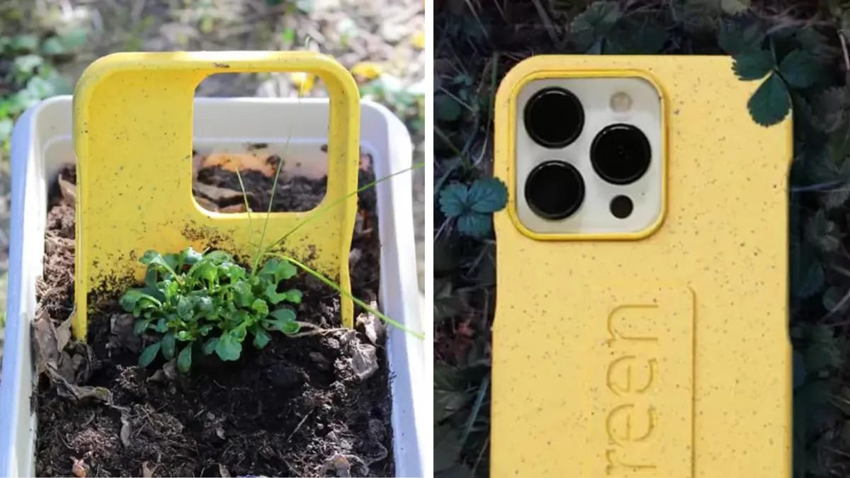 Ültetett már el iPhone-tokot? Van értelme. Itt van egy, ami nemcsak lebomlik, de valóságos virágoskert hajt ki belőle