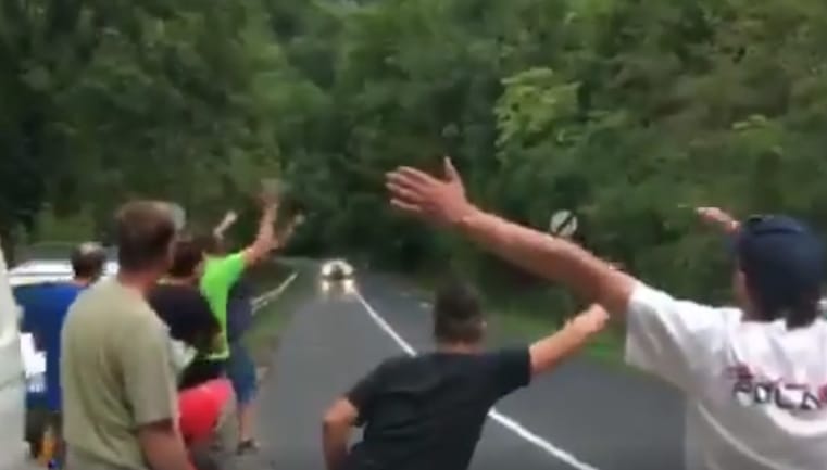 Hiába fújták le a Budapest Rally-t valakik nem bírtak magukkal – videó