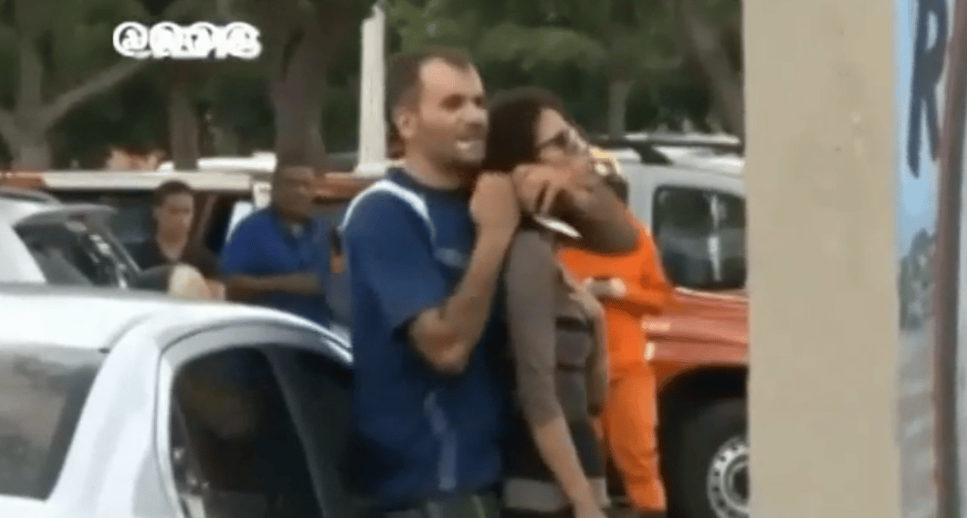 Élőben közvetítették a brazil túszejtést - videó