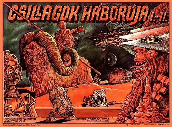 Fotókon az első magyar Star Wars plakátok