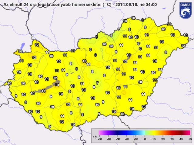 Megdőlt a hidegrekord, öt fok sem volt Nógrádban