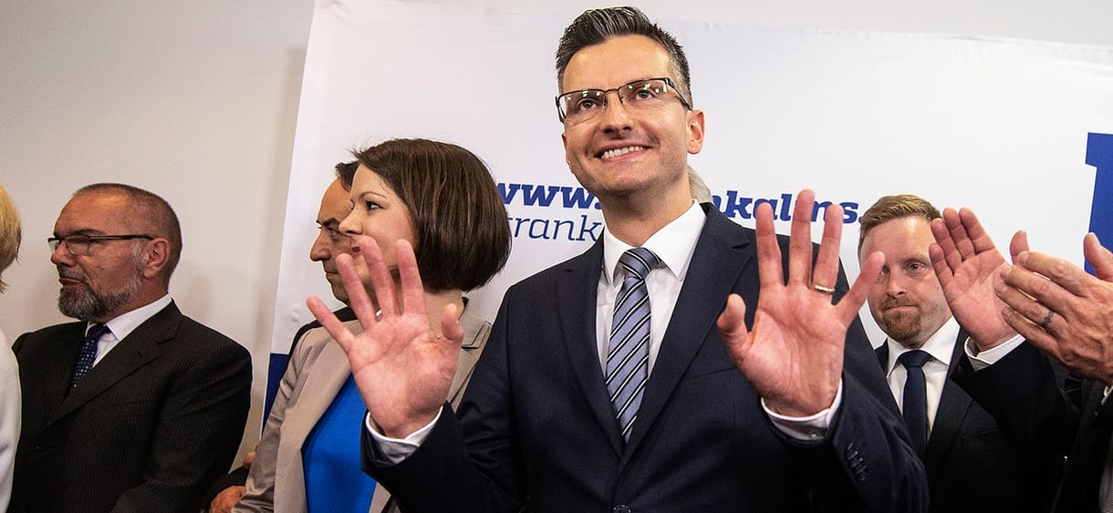 Marjan Sarec: humoristából szlovén kormányfőesélyes