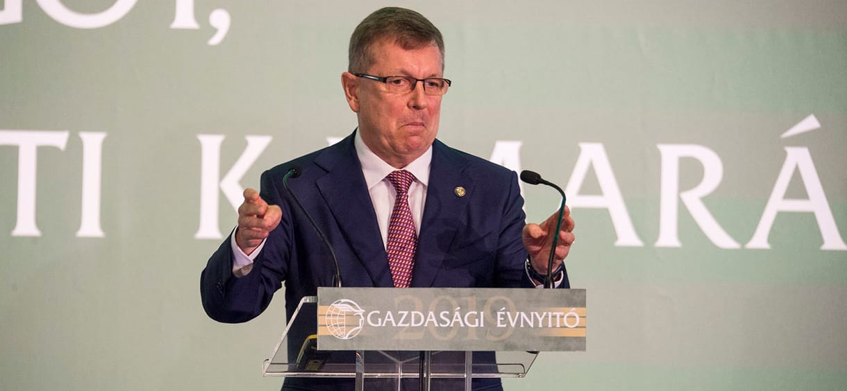 Matolcsy György reklámozta a jegybank új programját