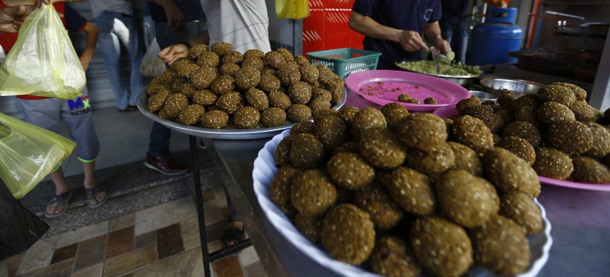Falafelháború két testvér között