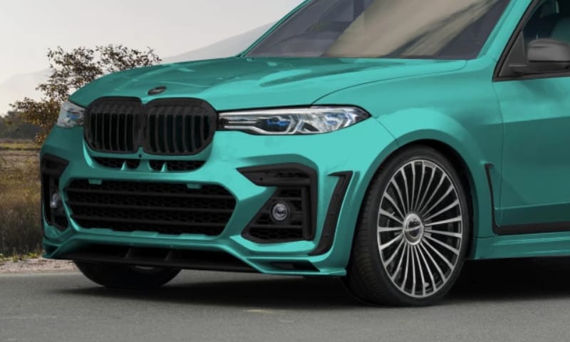 Amikor a legnagyobb felni is kicsi a hatalmas BMW X7-re