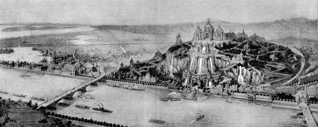 Piramist Budára, akropoliszt a Gellért-hegyre, ezerméteres szeméthegyet Berlinbe