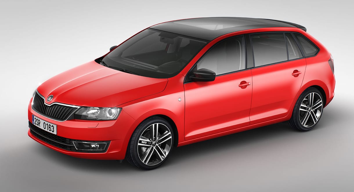 Első hivatalos képeken a Skoda Rapid Spaceback