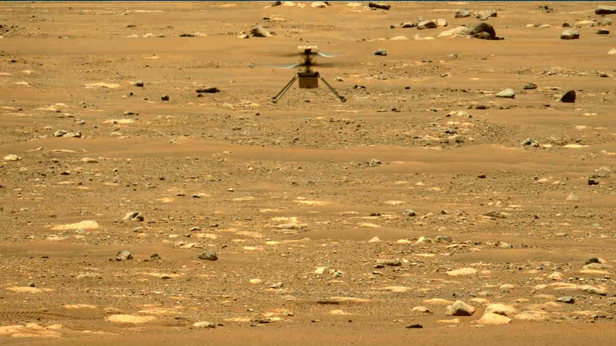 Valami baj történt a Marson, napokig hallgatott a NASA ott járőröző helikoptere