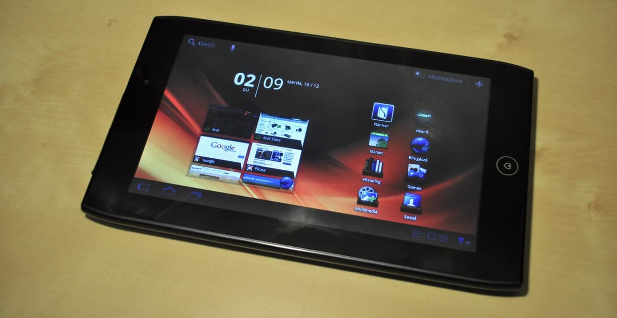 Kipróbáltuk: Acer Iconia Tab A100