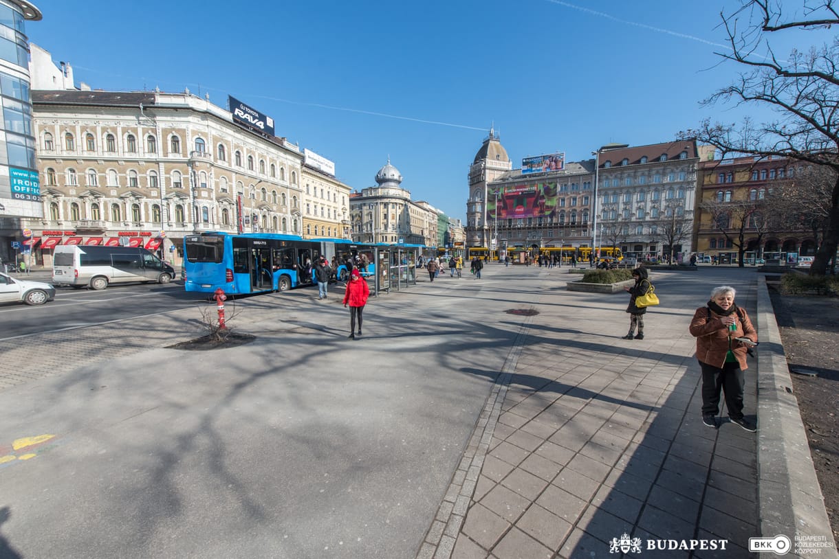 A BKK szerint a kormány feltételei miatt nem tudják újratervezni a Blaha Lujza teret