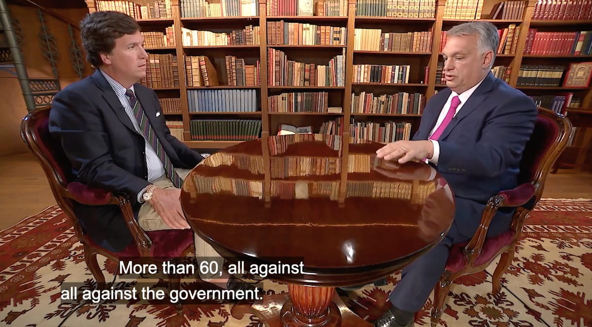 Tucker Carlson és Orbán Viktor lesz a sztárfellépő az amerikai konzervatívok „politikai dzsemboriján”