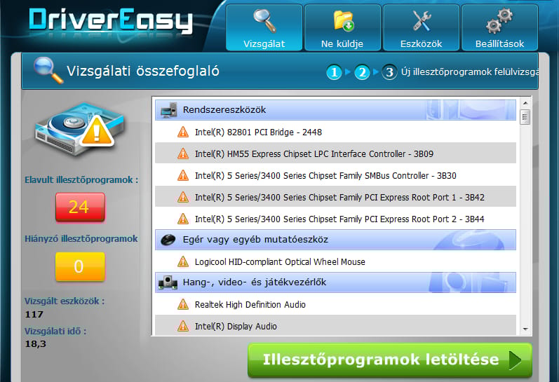 Így lehetnek a legegyszerűbben fittek az illesztőprogramjai