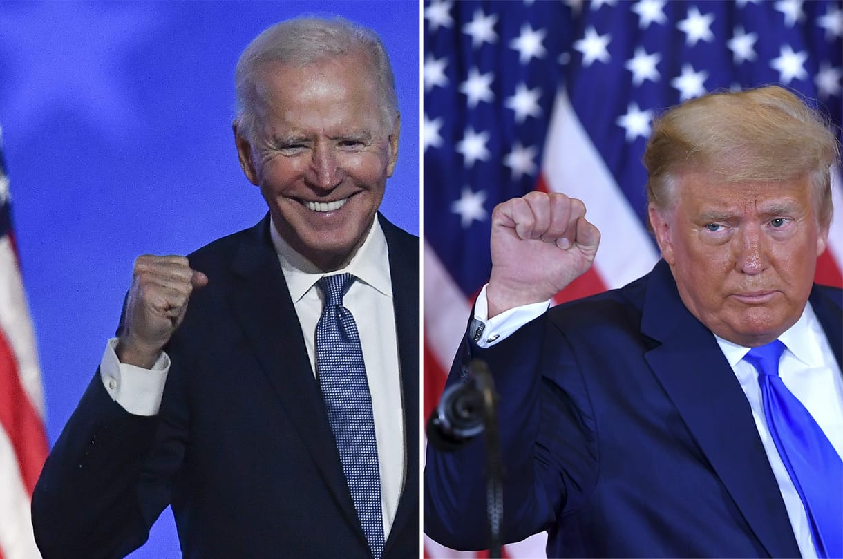Egy nagy csata állomásai - Trump vs. Biden: 217/270 - 279/270