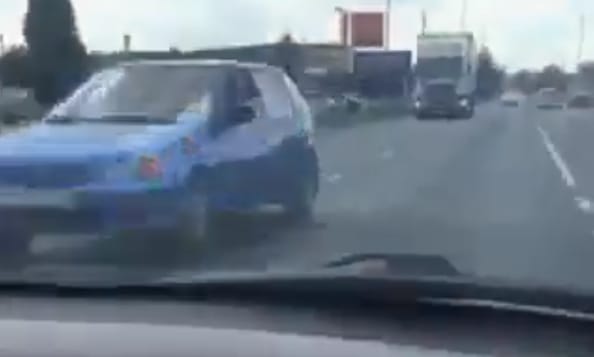 Már nyomoznak a közveszélyes száguldozó után, akinek ámokfutásáról videó is készült