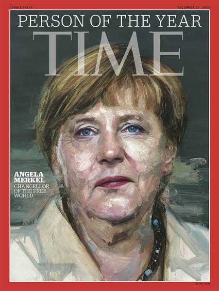 Angela Merkel az év embere a TIME magazin szerint