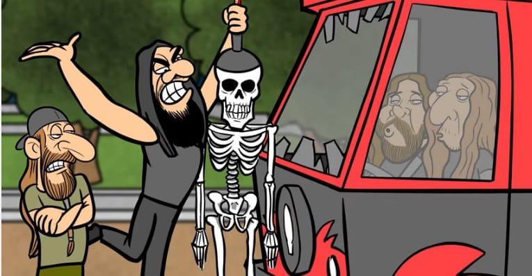 Magyar grafikus készített klipet a világhírű metal-csapatnak