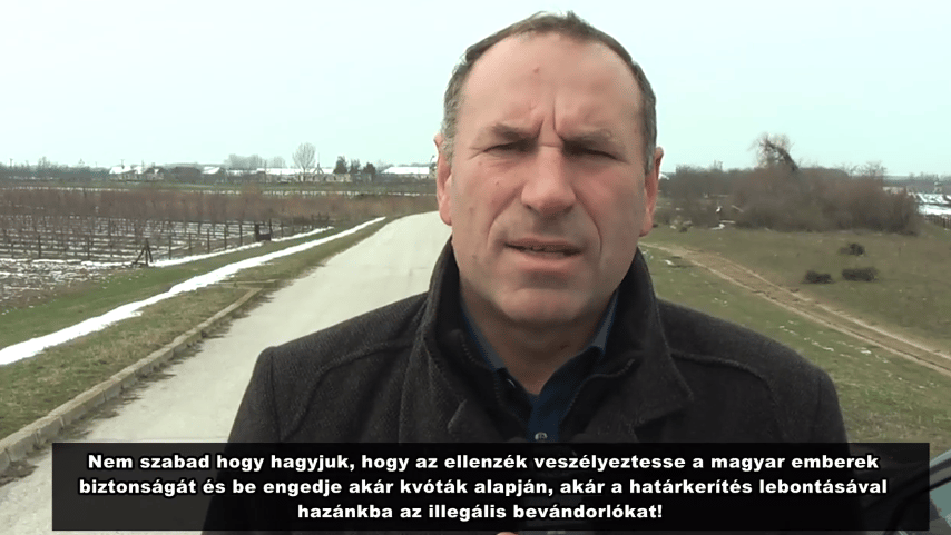 Boldog István elment a szerb határra félni
