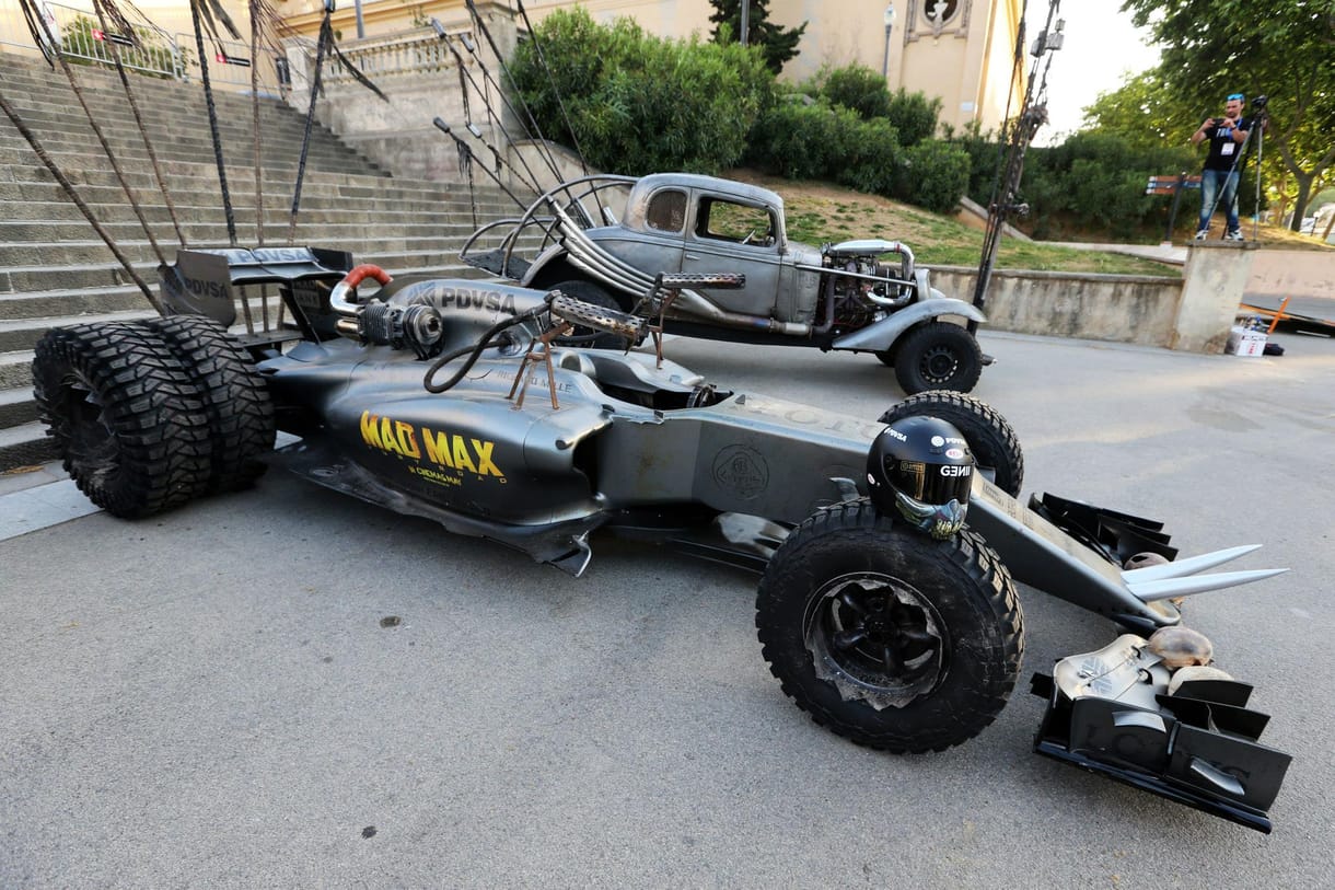 Látott már Forma-1-es autót Mad Max stíusban?